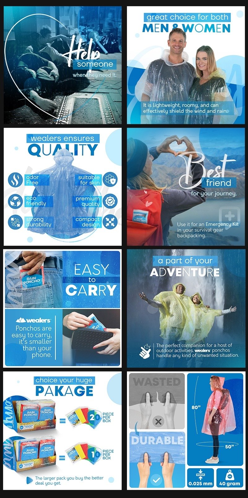 Raincort Amazon Listing Images Design Mobile