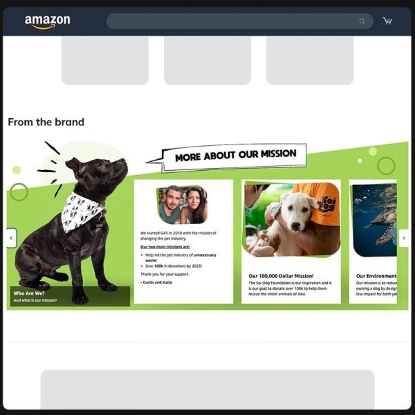 Amazon Brand Story Design